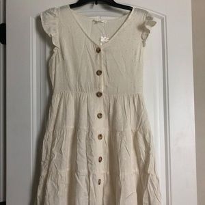 Off White Dress